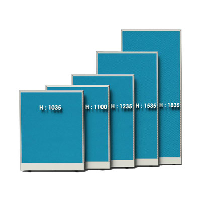 공간시스템 > 콤포(Compo) 파티션  > 1톤 기본패널  > 콤포 사무실 파티션 시리즈 1톤 기본패널-높이 1835mm