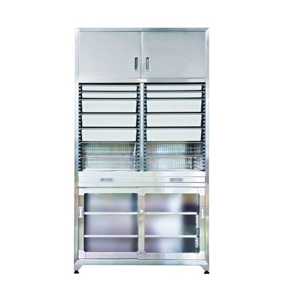 구로메디칼 > 수술실비품(Operating Room Appliance)  > 수술기구장(Instrument Cabinet)  > 구로메디칼 DLMD-WMIC-IC16T Wall Mounted Instrument Cabinet 붙박이 수술기구 보관장
