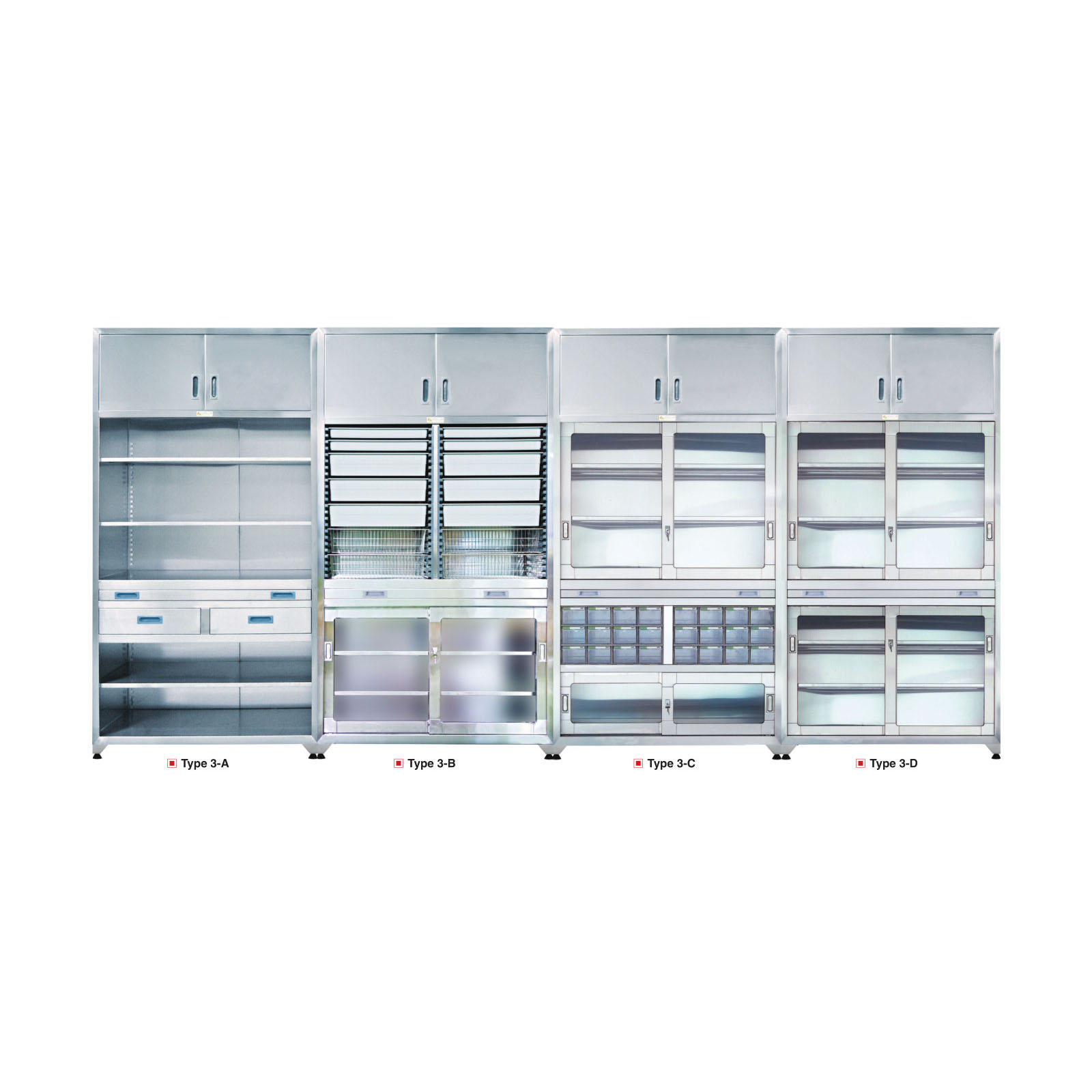 구로메디칼 > 수술실비품(Operating Room Appliance)  > 수술기구장(Instrument Cabinet)  > 구로메디칼 DLMD-WMIC-Type3 Wall Mounted Instrument Cabinet 붙박이 수술기구 보관장