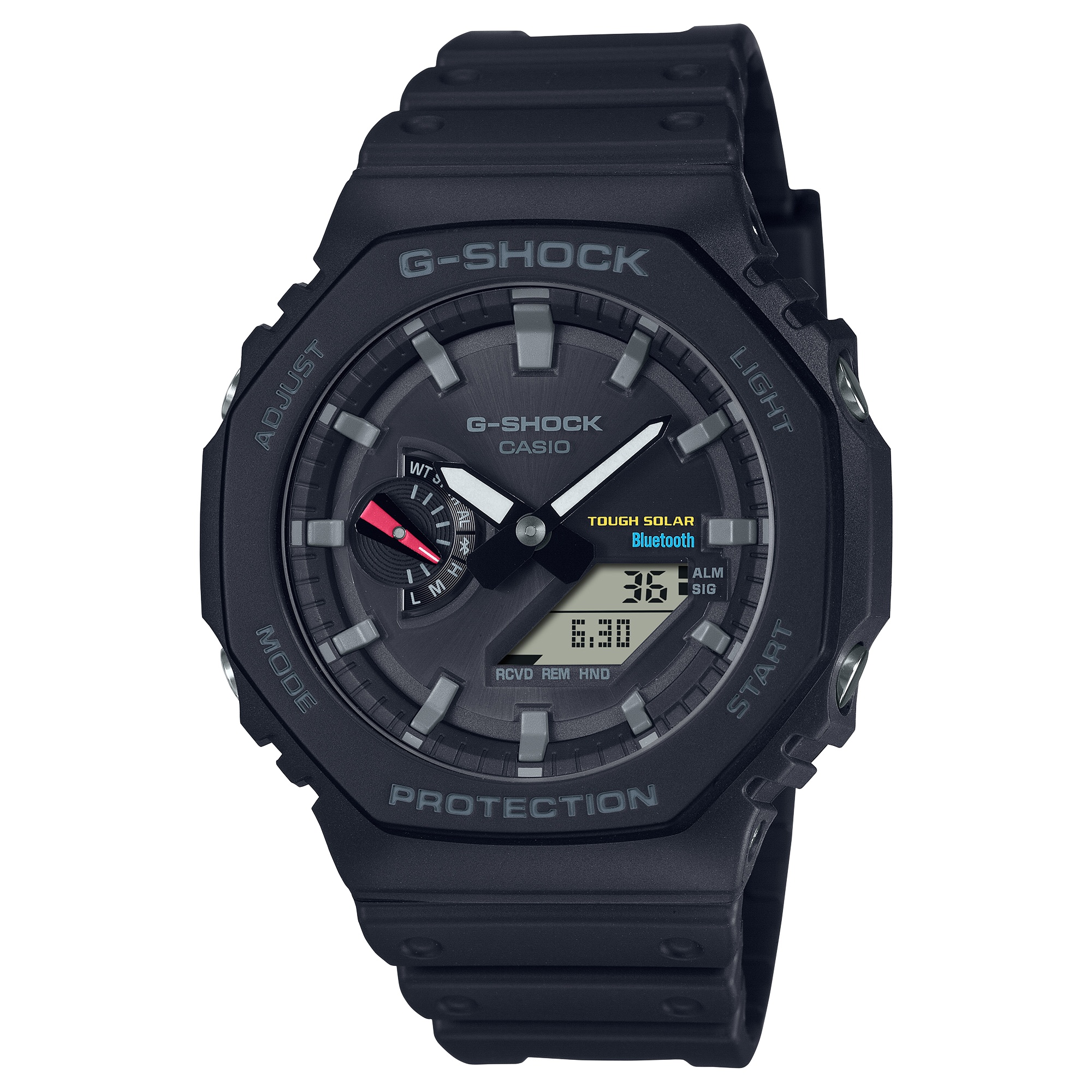 카시오워치스 > 군인시계 > GA-B2100-1A 카시오 손목 시계
